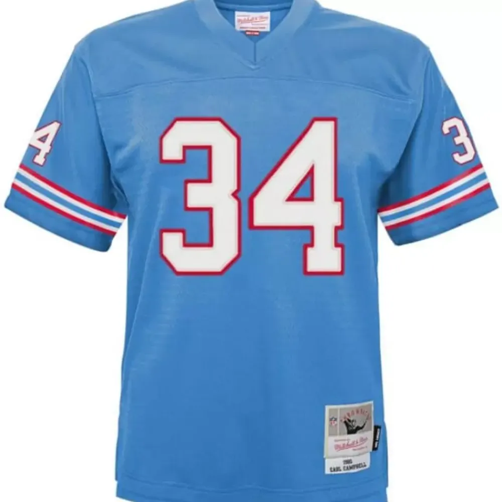 Apparel Mitchell & Ness Big Kids-Legacy Jersey Houston Oilers 1980 Earl Campbell