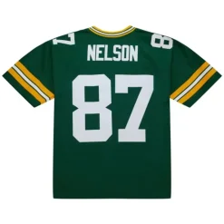 Jerseys Mitchell & Ness -Legacy Jordy Nelson Green Bay Packers Dark 2010 Jersey