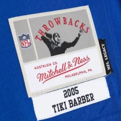 Jerseys Mitchell & Ness -Legacy Tiki Barber New York Giants 2005 Jersey