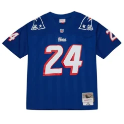 Jerseys Mitchell & Ness -Legacy Ty Law New England Patriots Dark 1995 Jersey