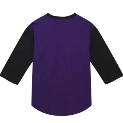 Apparel Mitchell & Ness T-Shirts & Tops-Legendary Slub Henley Colorado Rockies