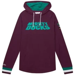 Apparel Mitchell & Ness Hoodies & Sweatshirts-Legendary Slub Long Sleeve Hoodie Anaheim Ducks