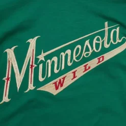 Apparel Mitchell & Ness Hoodies & Sweatshirts-Legendary Slub Long Sleeve Hoodie Minnesota Wild