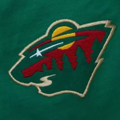 Apparel Mitchell & Ness Hoodies & Sweatshirts-Legendary Slub Long Sleeve Hoodie Minnesota Wild