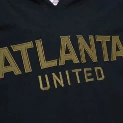 Apparel Mitchell & Ness T-Shirts & Tops-Legendary Slub Long Sleeve Hoodie Atlanta United Fc