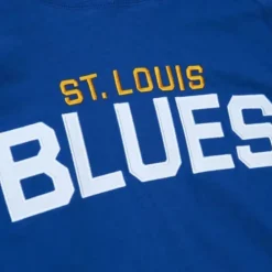 Apparel Mitchell & Ness Hoodies & Sweatshirts-Legendary Slub Long Sleeve Hoodie St. Louis Blues