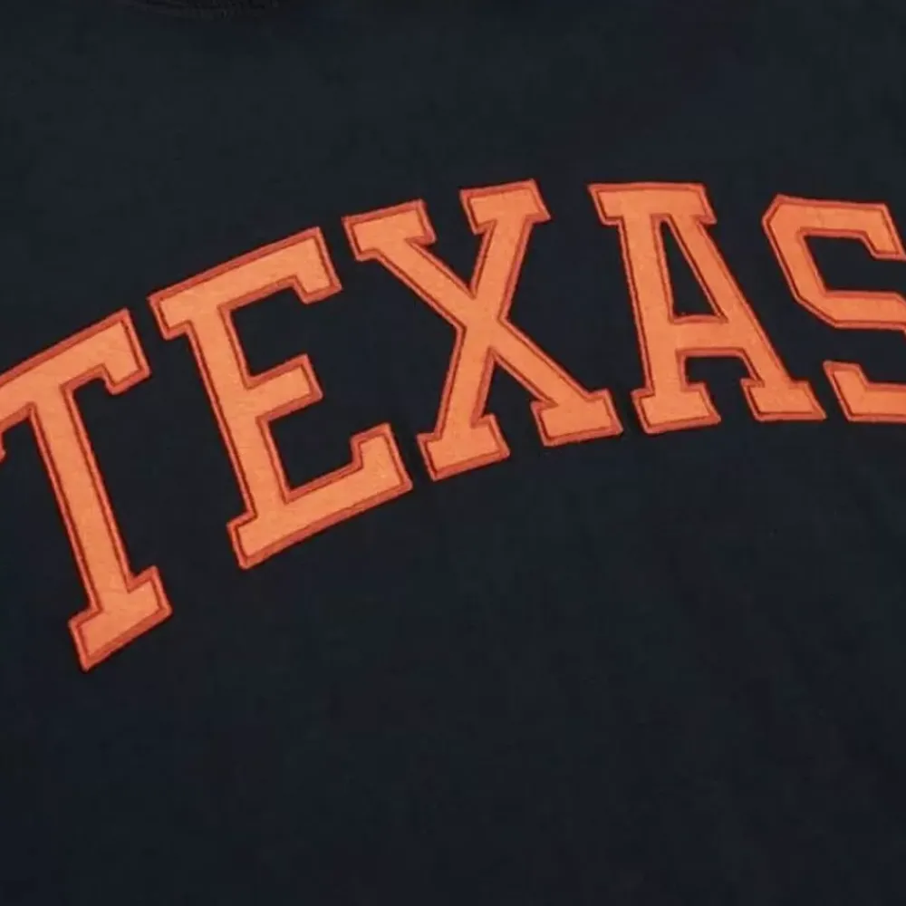 Apparel Mitchell & Ness T-Shirts & Tops-Legendary Slub Long Sleeve Hoodie University Of Texas At Austin