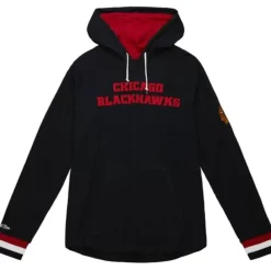 Apparel Mitchell & Ness Hoodies & Sweatshirts-Legendary Slub Long Sleeve Hoodie Chicago Blackhawks