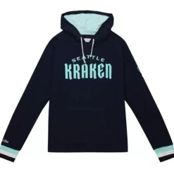 Apparel Mitchell & Ness Hoodies & Sweatshirts-Legendary Slub Long Sleeve Hoodie Seattle Kraken