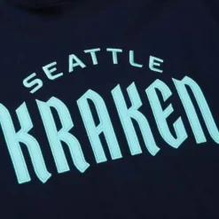 Apparel Mitchell & Ness Hoodies & Sweatshirts-Legendary Slub Long Sleeve Hoodie Seattle Kraken