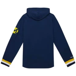 Apparel Mitchell & Ness T-Shirts & Tops-Legendary Slub Long Sleeve Hoodie University Of Michigan