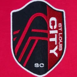 Apparel Mitchell & Ness T-Shirts & Tops-Legendary Slub Long Sleeve Hoodie St. Louis City Sc