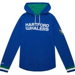 Apparel Mitchell & Ness Hoodies & Sweatshirts-Legendary Slub Long Sleeve Hoodie Hartford Whalers
