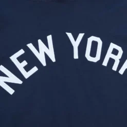 Apparel Mitchell & Ness T-Shirts & Tops-Legendary Slub Long Sleeve Hoodie New York Yankees