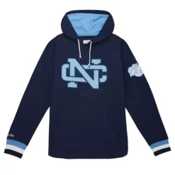 Apparel Mitchell & Ness T-Shirts & Tops-Legendary Slub Long Sleeve Hoodie University Of North Carolina