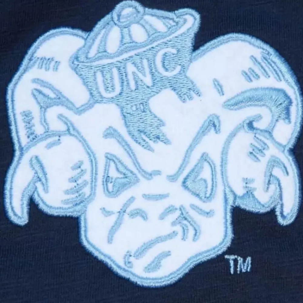 Apparel Mitchell & Ness T-Shirts & Tops-Legendary Slub Long Sleeve Hoodie University Of North Carolina