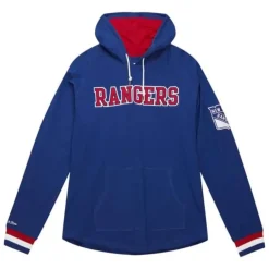 Apparel Mitchell & Ness Hoodies & Sweatshirts-Legendary Slub Long Sleeve Hoodie New York Rangers