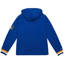Apparel Mitchell & Ness T-Shirts & Tops-Legendary Slub Long Sleeve Hoodie Milwaukee Brewers