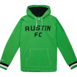 Apparel Mitchell & Ness T-Shirts & Tops-Legendary Slub Long Sleeve Hoodie Austin Fc