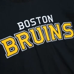 Apparel Mitchell & Ness Hoodies & Sweatshirts-Legendary Slub Long Sleeve Hoodie Boston Bruins