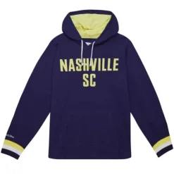 Apparel Mitchell & Ness T-Shirts & Tops-Legendary Slub Long Sleeve Hoodie Nashville Sc
