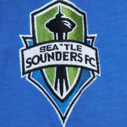 Apparel Mitchell & Ness T-Shirts & Tops-Legendary Slub Long Sleeve Hoodie Seattle Sounders Fc