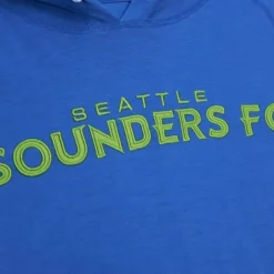 Apparel Mitchell & Ness T-Shirts & Tops-Legendary Slub Long Sleeve Hoodie Seattle Sounders Fc
