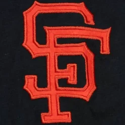 Apparel Mitchell & Ness T-Shirts & Tops-Legendary Slub Long Sleeve Hoodie San Francisco Giants