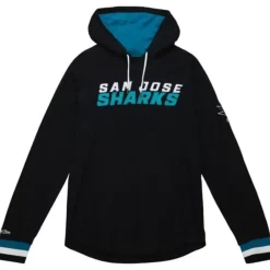Apparel Mitchell & Ness Hoodies & Sweatshirts-Legendary Slub Long Sleeve Hoodie San Jose Sharks