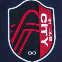 Apparel Mitchell & Ness T-Shirts & Tops-Legendary Slub Long Sleeve Hoodie St. Louis City Sc