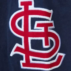 Apparel Mitchell & Ness T-Shirts & Tops-Legendary Slub Long Sleeve Hoodie St. Louis Cardinals
