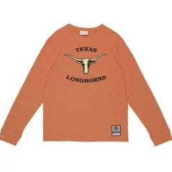 Apparel Mitchell & Ness T-Shirts & Tops-Legendary Slub Longsleeve University Of Texas At Austin