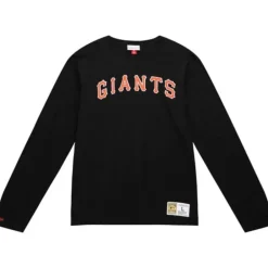 Apparel Mitchell & Ness T-Shirts & Tops-Legendary Slub Longsleeve San Francisco Giants