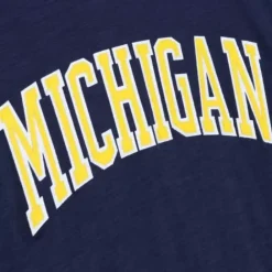 Apparel Mitchell & Ness T-Shirts & Tops-Legendary Slub Longsleeve University Of Michigan