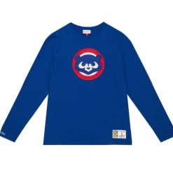 Apparel Mitchell & Ness T-Shirts & Tops-Legendary Slub Longsleeve Chicago Cubs