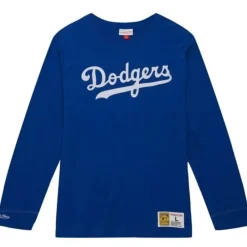 Apparel Mitchell & Ness T-Shirts & Tops-Legendary Slub Longsleeve Los Angeles Dodgers