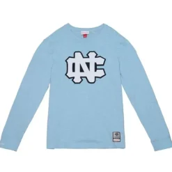 Apparel Mitchell & Ness T-Shirts & Tops-Legendary Slub Longsleeve University Of North Carolina