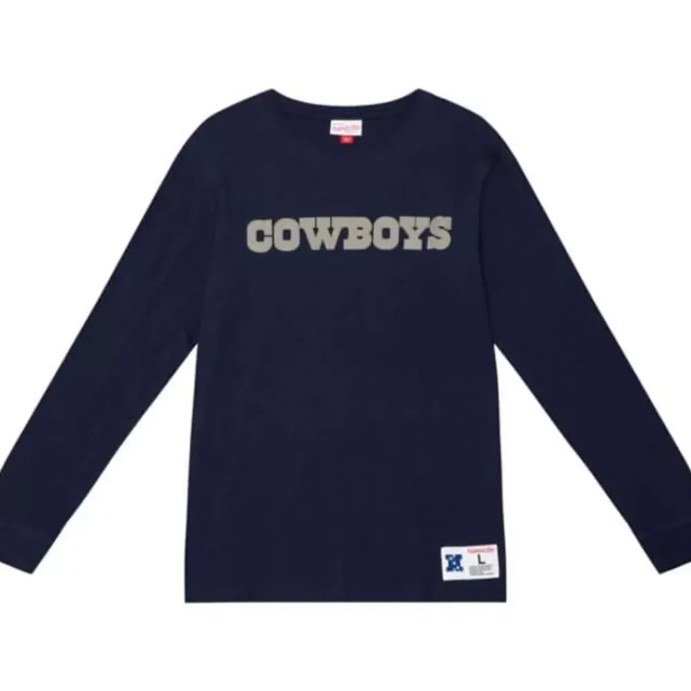 Apparel Mitchell & Ness T-Shirts & Tops-Legendary Slub Longsleeve Dallas Cowboys