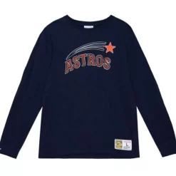 Apparel Mitchell & Ness T-Shirts & Tops-Legendary Slub Longsleeve Houston Astros