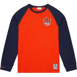 Apparel Mitchell & Ness T-Shirts & Tops-Legendary Slub Ls Tee Auburn University
