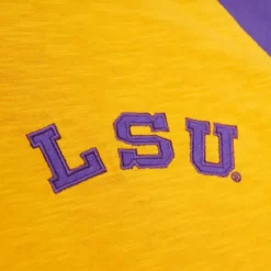 Apparel Mitchell & Ness T-Shirts & Tops-Legendary Slub Ls Tee Louisiana State University