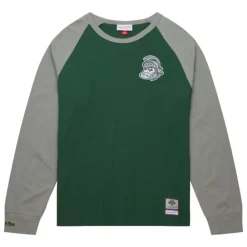 Apparel Mitchell & Ness T-Shirts & Tops-Legendary Slub Ls Tee Michigan State University