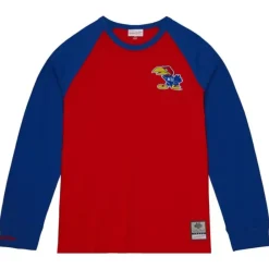 Apparel Mitchell & Ness T-Shirts & Tops-Legendary Slub Ls Tee University Of Kansas