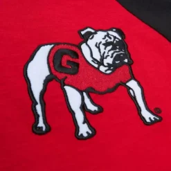 Apparel Mitchell & Ness T-Shirts & Tops-Legendary Slub Ls Tee University Of Georgia