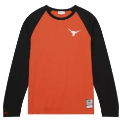 Apparel Mitchell & Ness T-Shirts & Tops-Legendary Slub Ls Tee University Of Texas At Austin