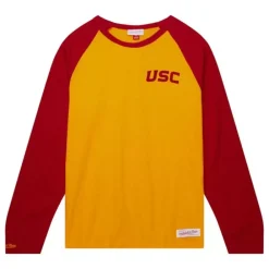 Apparel Mitchell & Ness T-Shirts & Tops-Legendary Slub Ls Tee Usc