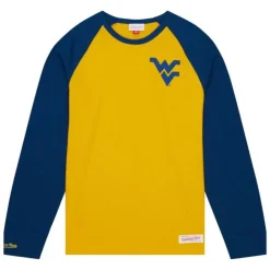 Apparel Mitchell & Ness T-Shirts & Tops-Legendary Slub Ls Tee West Virginia University