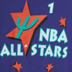 Apparel Mitchell & Ness T-Shirts & Tops-Legendary Slub N&N S/S Tee All Star East 1995 Penny Hardaway