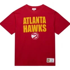 Apparel Mitchell & Ness T-Shirts & Tops-Legendary Slub S/S Tee Atlanta Hawks