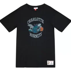 Apparel Mitchell & Ness T-Shirts & Tops-Legendary Slub S/S Tee Charlotte Hornets